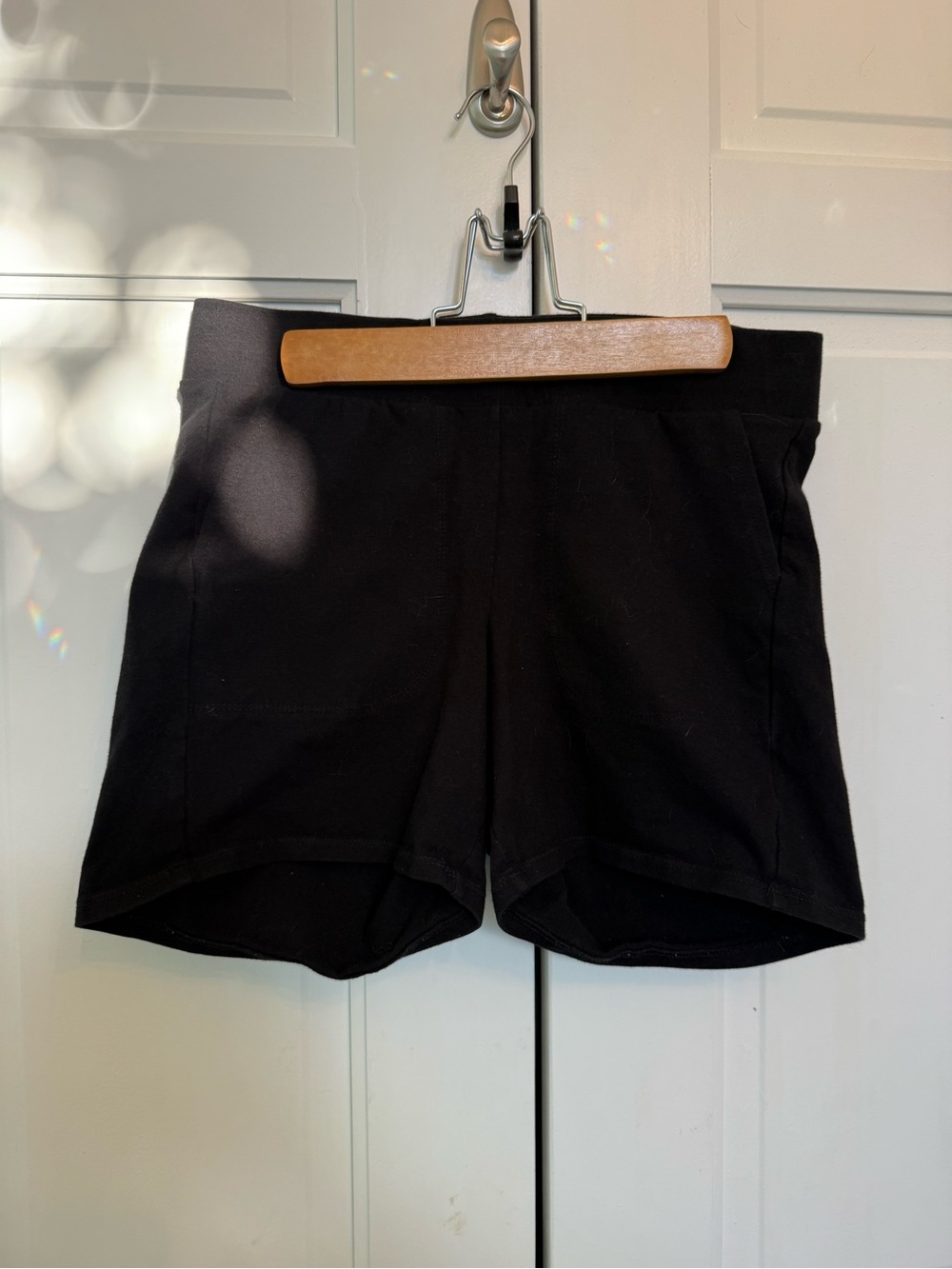 torrid Black High-Rise Bike Shorts